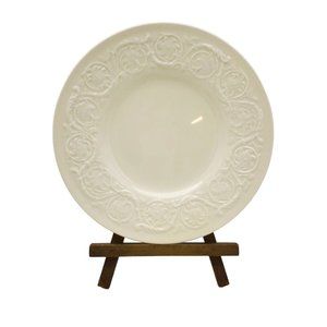 Wedgwood Patrician Bread Dessert‎ Plates Set 2x Ivory England Etruria 6.5"